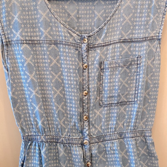 Soft denim dress - Picture 2 of 6